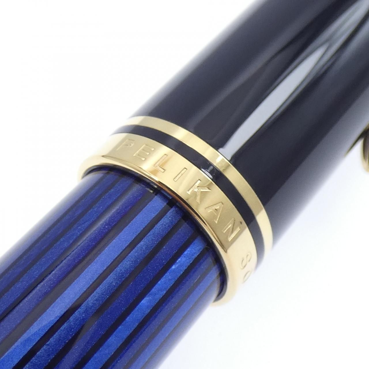 800ブルー縞 万年筆