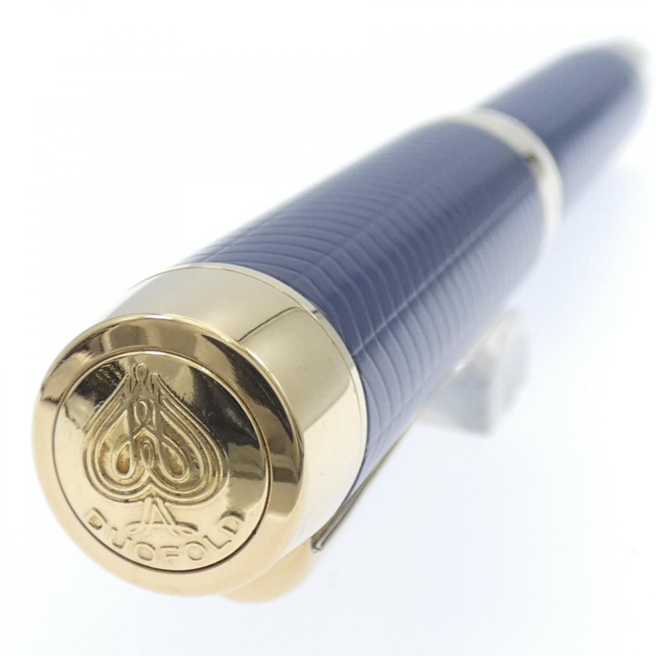 デュオフォールドプレステージブルーシェブロンGTセンテニアル 万年筆