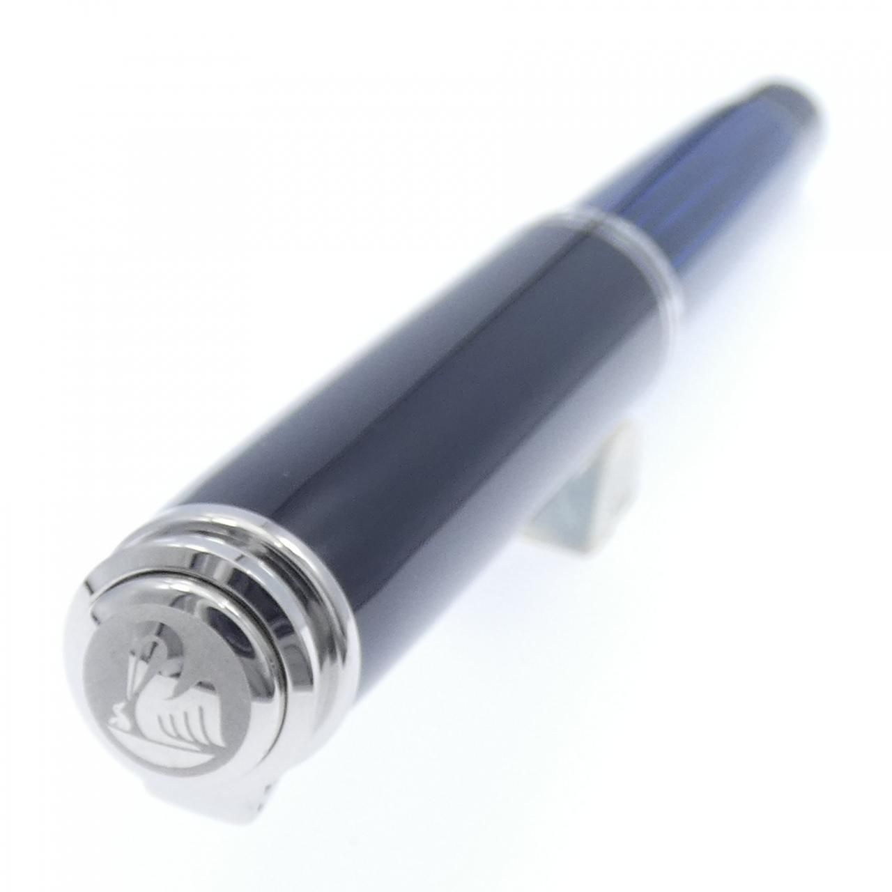  ペリカン スーベレーンM 805ブルーストライプ 万年筆 書類整理 紙製品 その他 筆記具