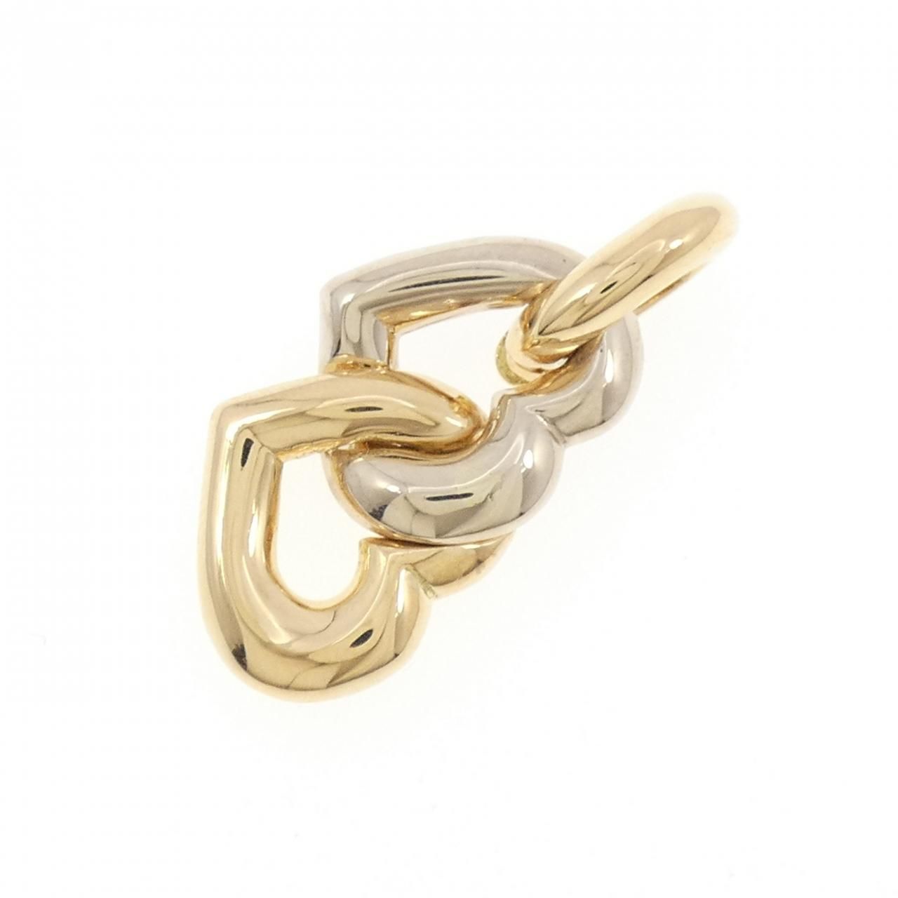 カルティエ 750 YG WG ペンダント