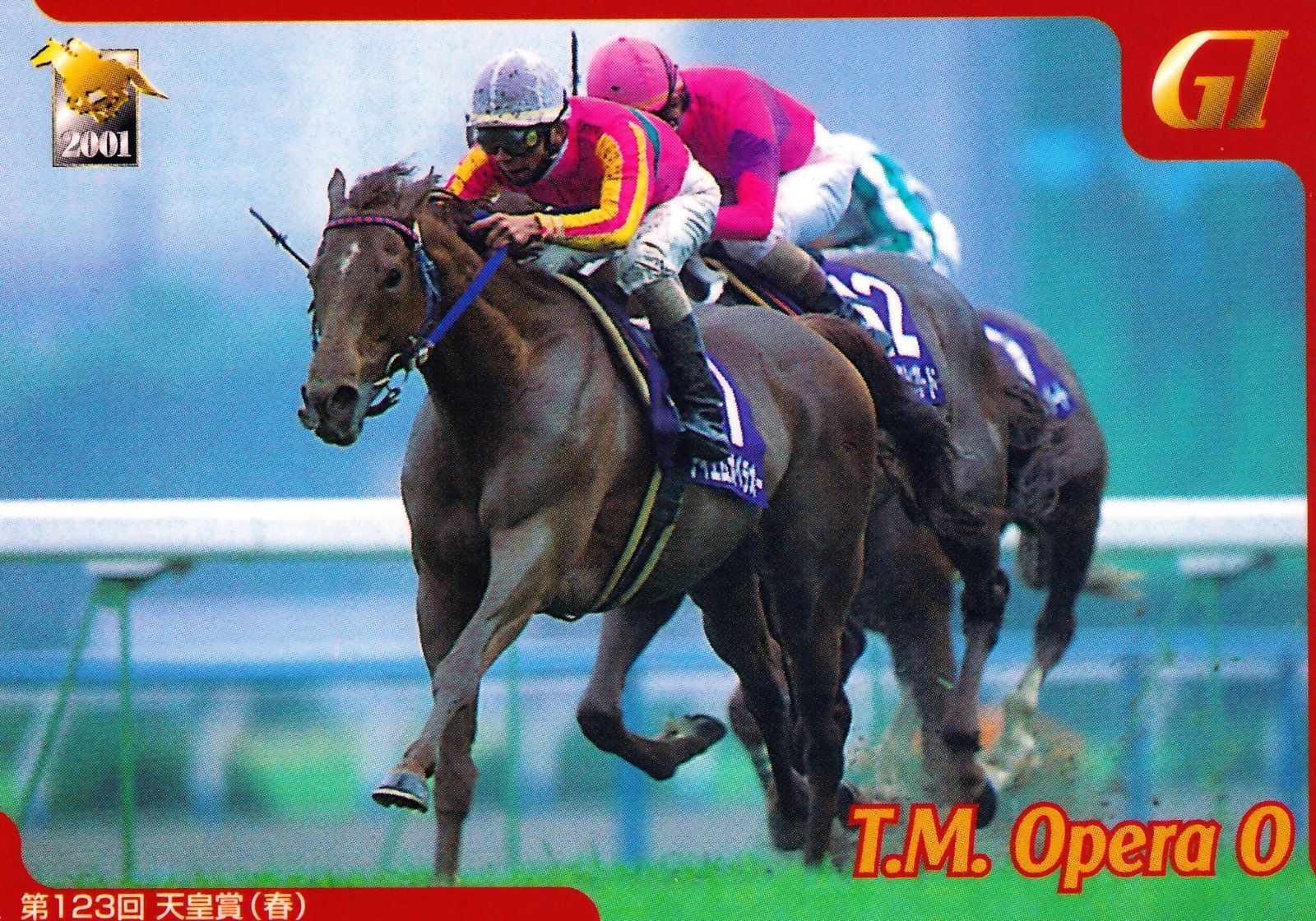 テイエムオペラオー：第123回 天皇賞(春)「サラブレッドカード 01年