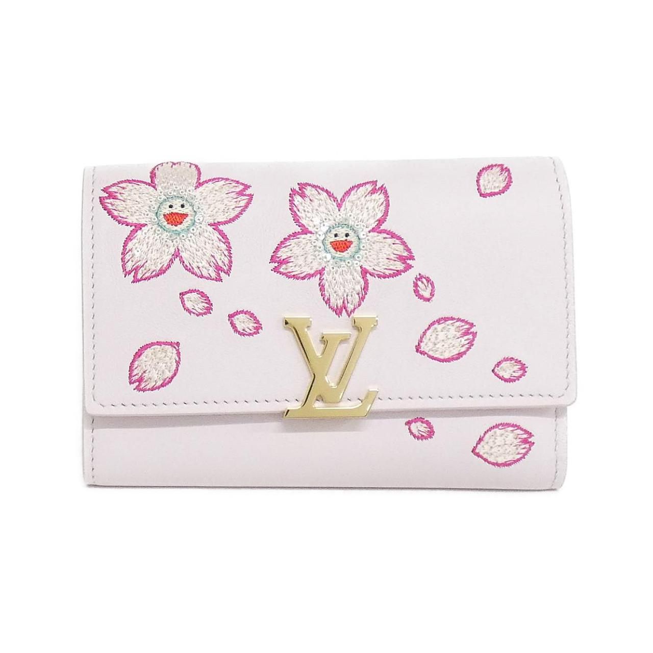 ルイヴィトン LV X TM ポルトフォイユ カプシーヌ コンパクト M 13445 財布