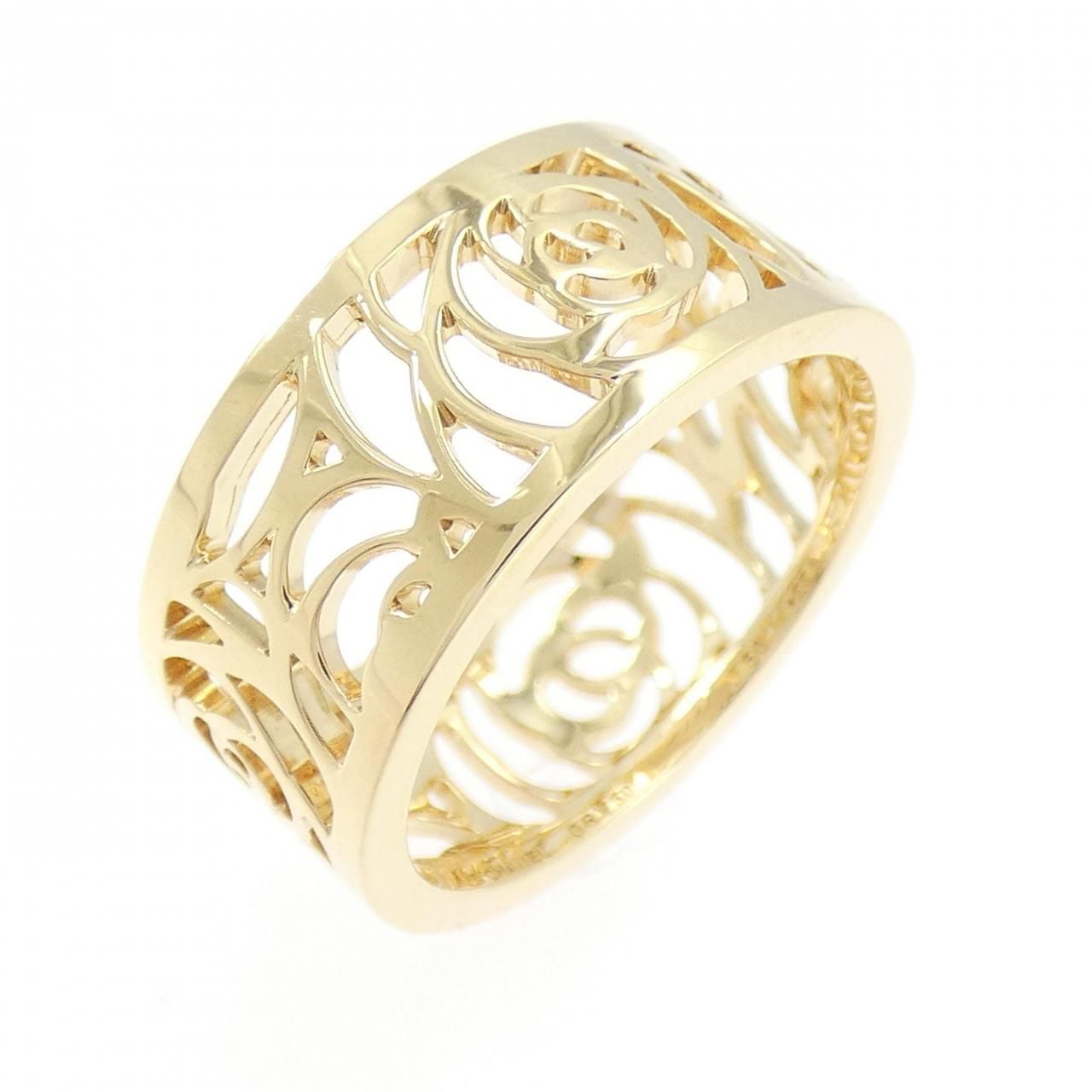 シャネル カメリア ミディアム リング