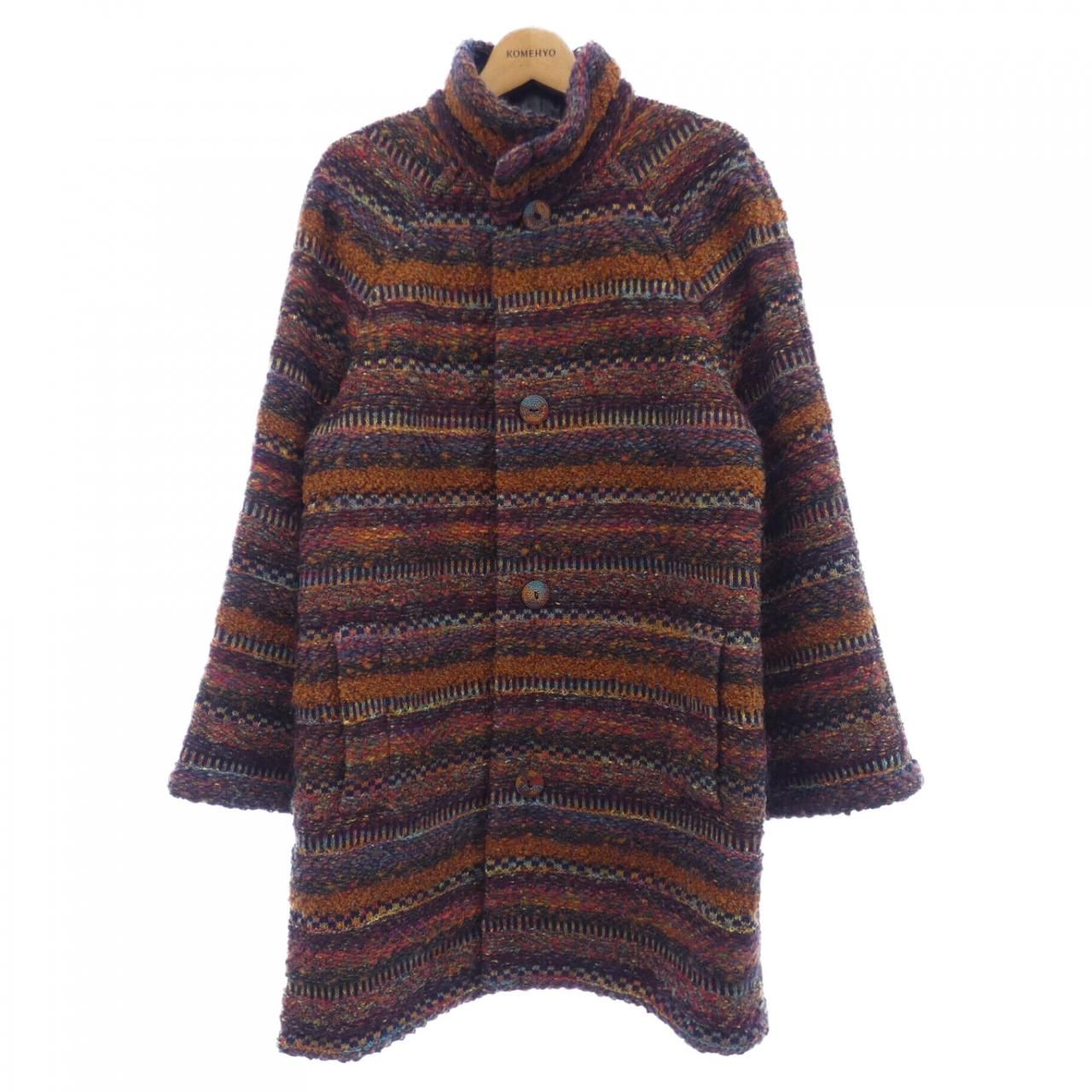 ヴィンテージ】ミッソーニ MISSONI コート - メルカリ