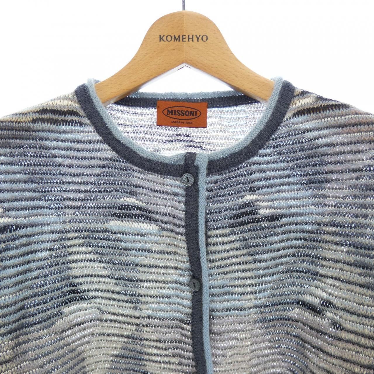 ミッソーニ MISSONI カーディガン 中古・古着通販】missoni (ミッソーニ) ニットカーディガン ブラック