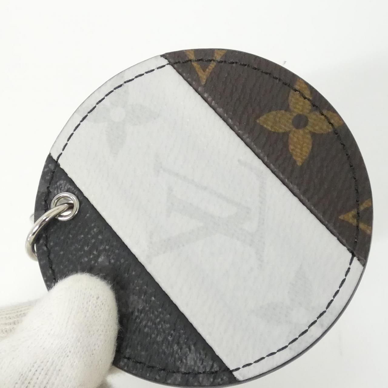 ルイヴィトン モノグラム ポルト クレ イルストーレ M64169 キーリング