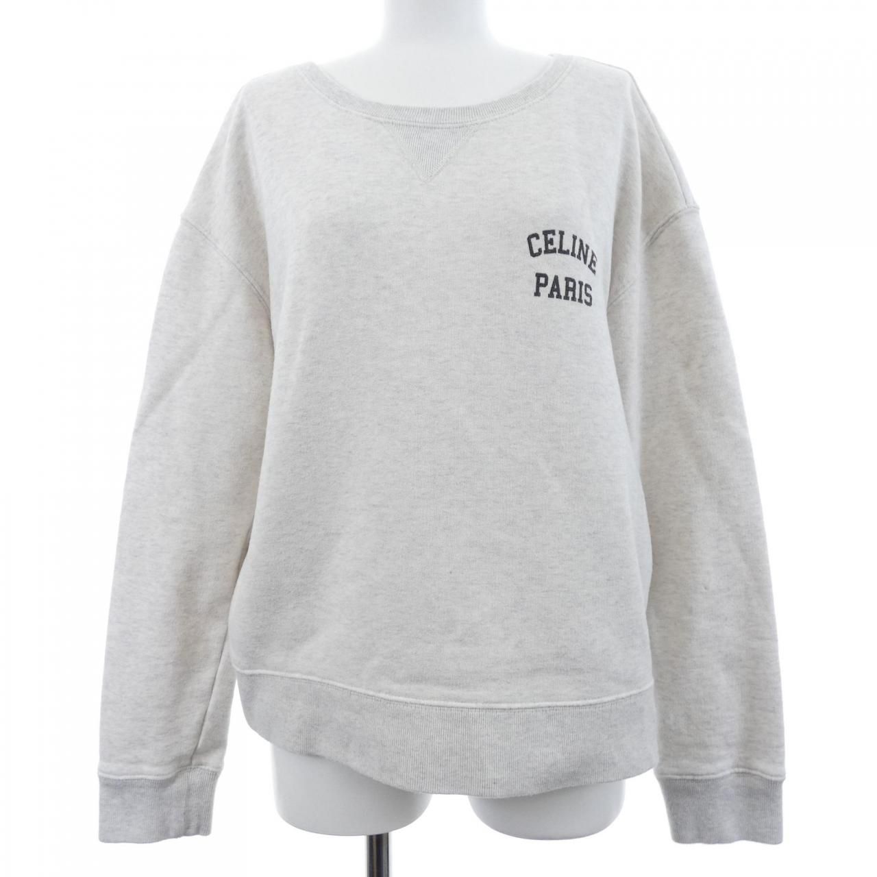 セリーヌ CELINE PARISルーズスウェットシャツ スウェット