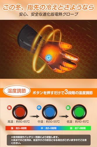 バイク 電熱手袋