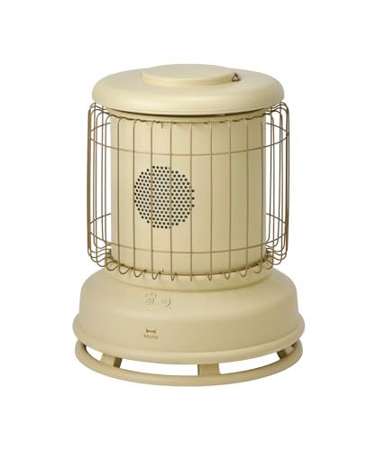 BRUNO ブルーノ ファンヒーター セラミックファンヒーター 全方位 360度 2段階切替 600 W 1200 強弱調整 温風 速暖 タイマー 自動オフ チャイルドロック 転倒時自動停止 安全設計 静音 連動ライト コンパクト おしゃれ b 5 e d 833