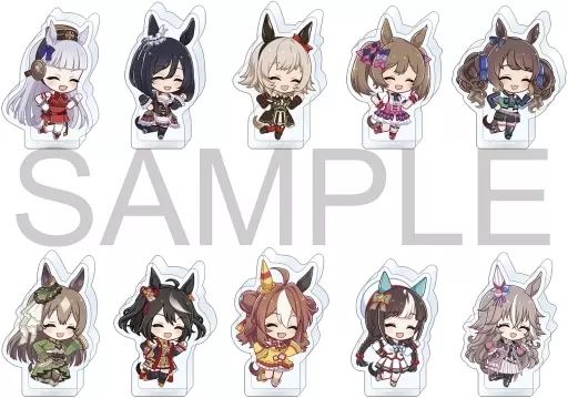 アクリルスタンド アクリルパネル 全10種セット ウマ娘 プリティーダービー ころっと アクリルフィギュア よーいどん! vol.1