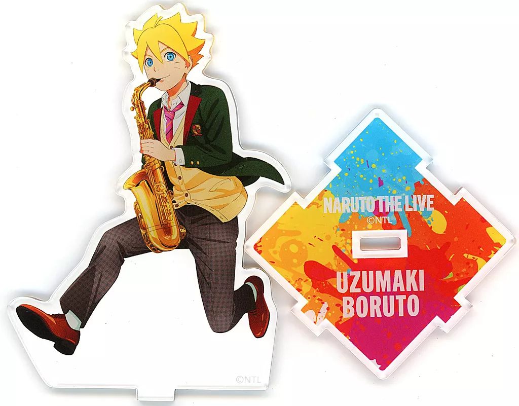 【中古】アクリルスタンド・アクリルパネル うずまきボルト アクリルスタンド 「アニメ NARUTO-ナルト- 20周年記念 NARUTO THE LIVE」