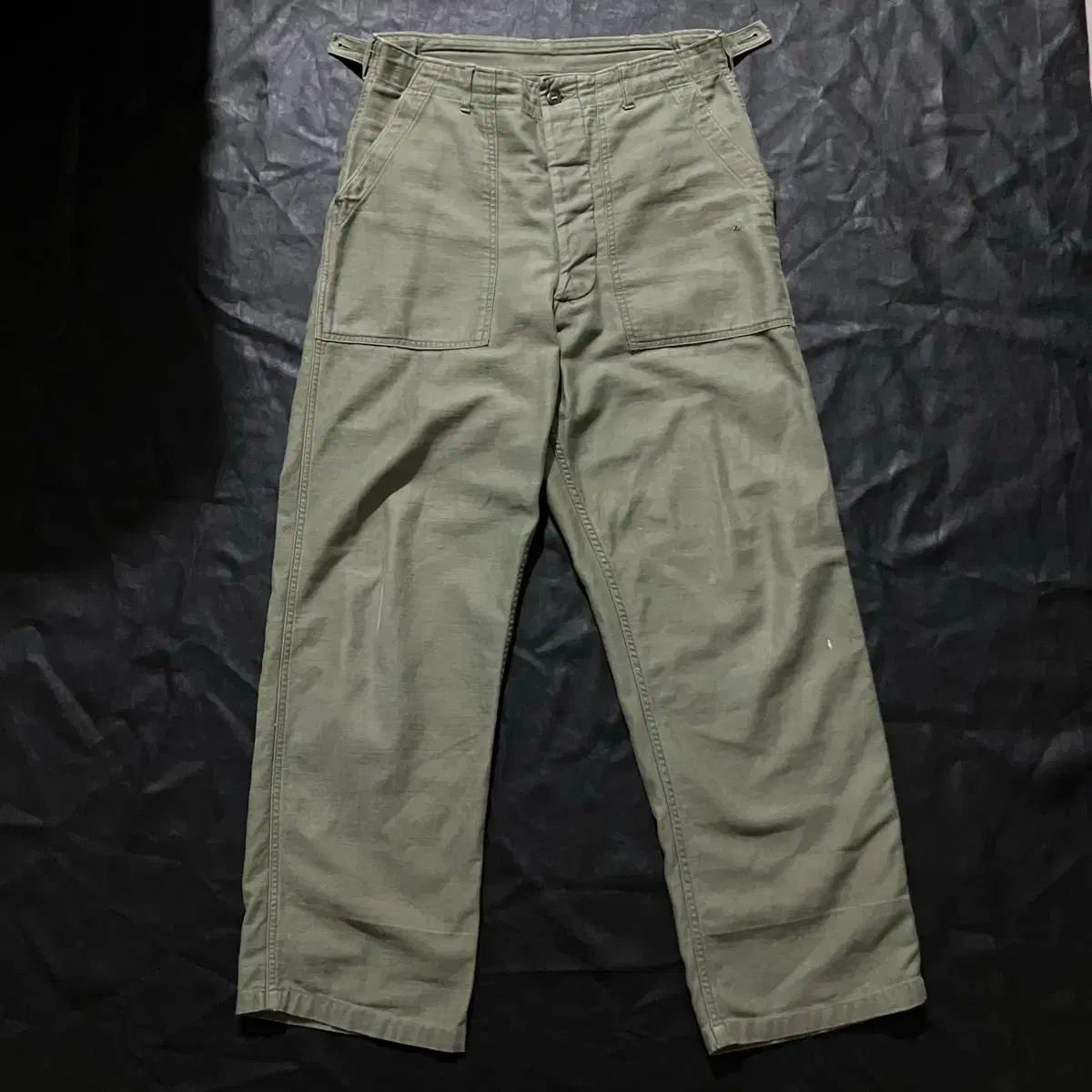 50 s USA ARMY OG 107 ファティーグ パンツ 電気型