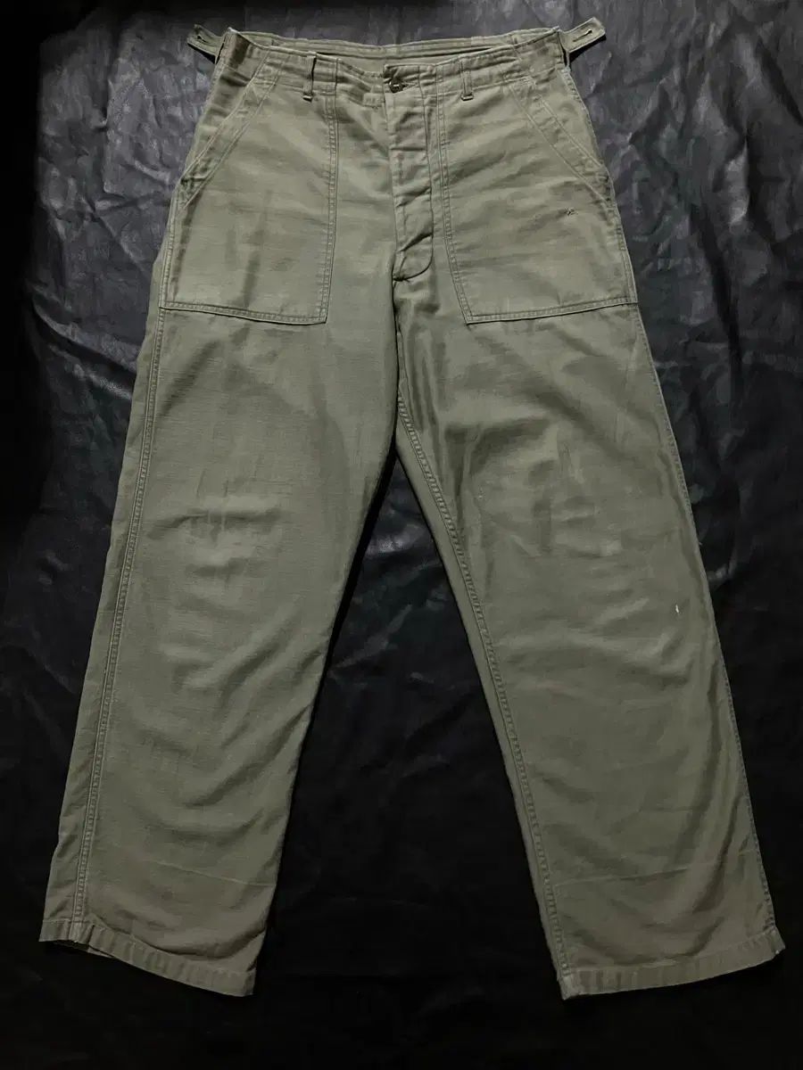 50 s USA ARMY OG 107 ファティーグ パンツ 電気型