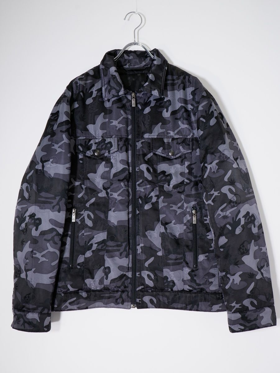 lucien pellat-finetルシアンペラフィネ カモフラ迷彩スカルジャガード