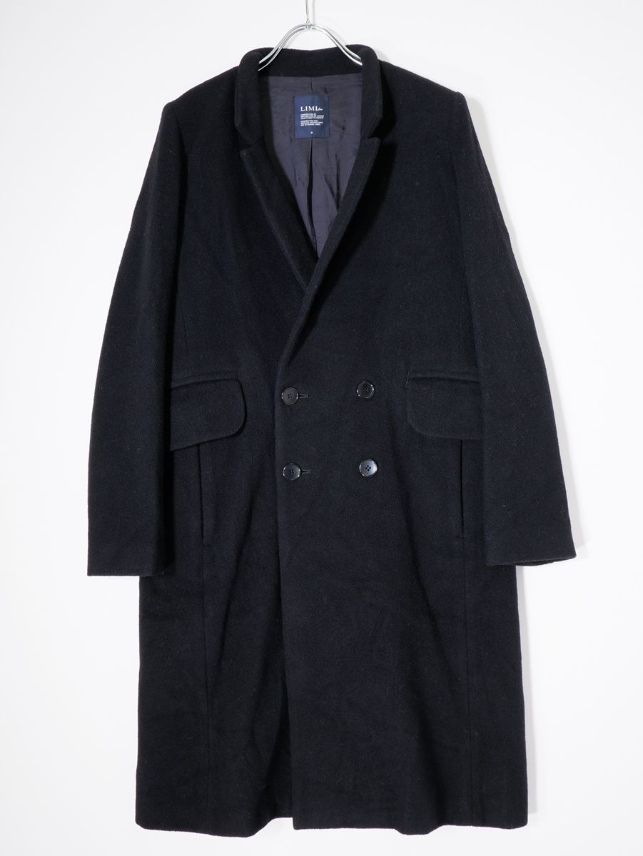 LIMI feuリミフゥ ウールモッサーメルトン 購入 ダブルチェスター  
