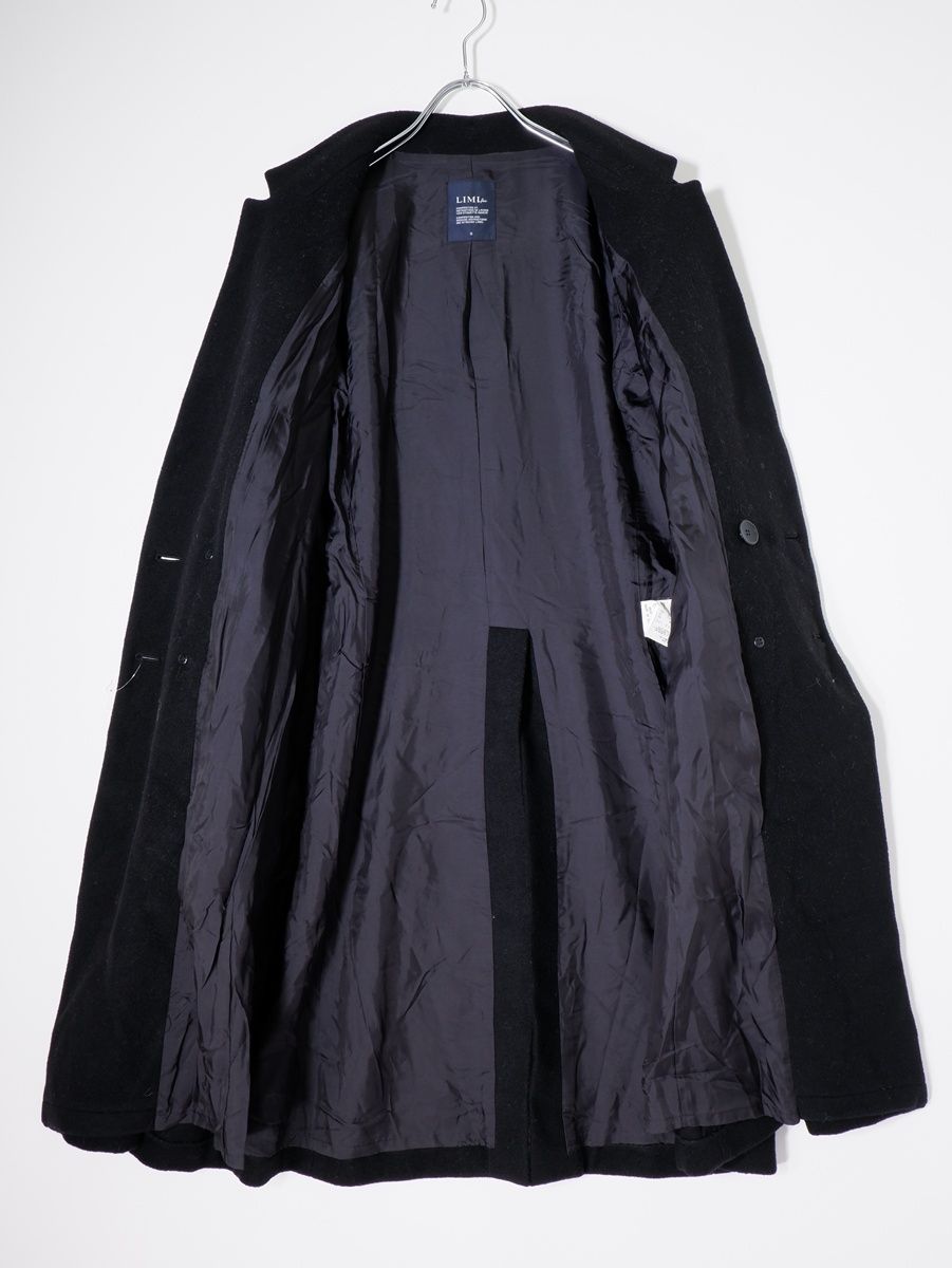 LIMI feuリミフゥ ウールモッサーメルトン 購入 ダブルチェスター  