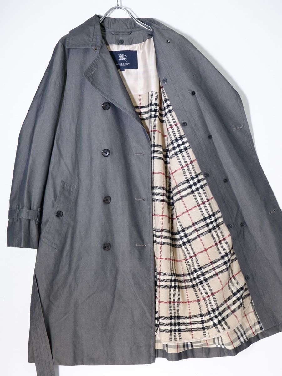 BURBERRY LONDONバーバリーロンドン ノバチェック柄ウールライナー付き