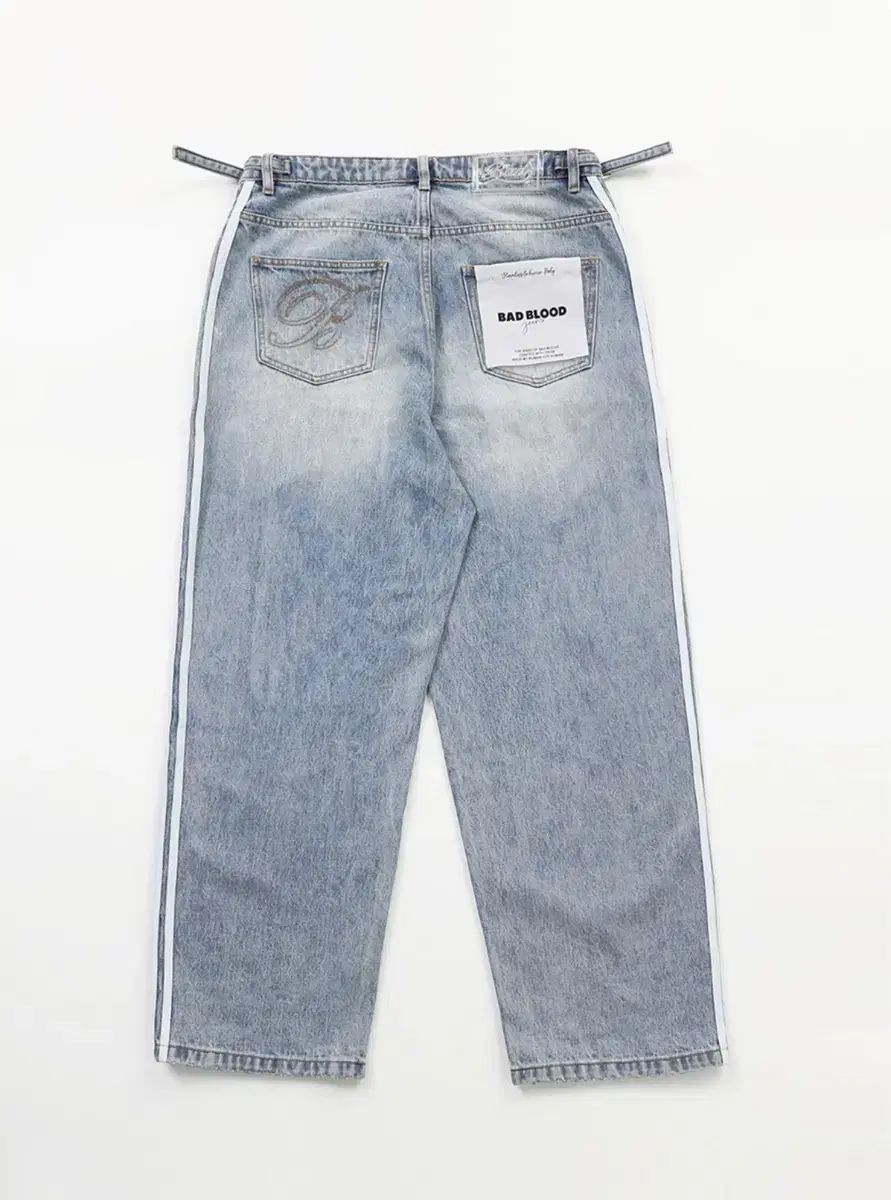 バッドブラッド デニム ビリー トラック ジーン サルエル - ブルー L