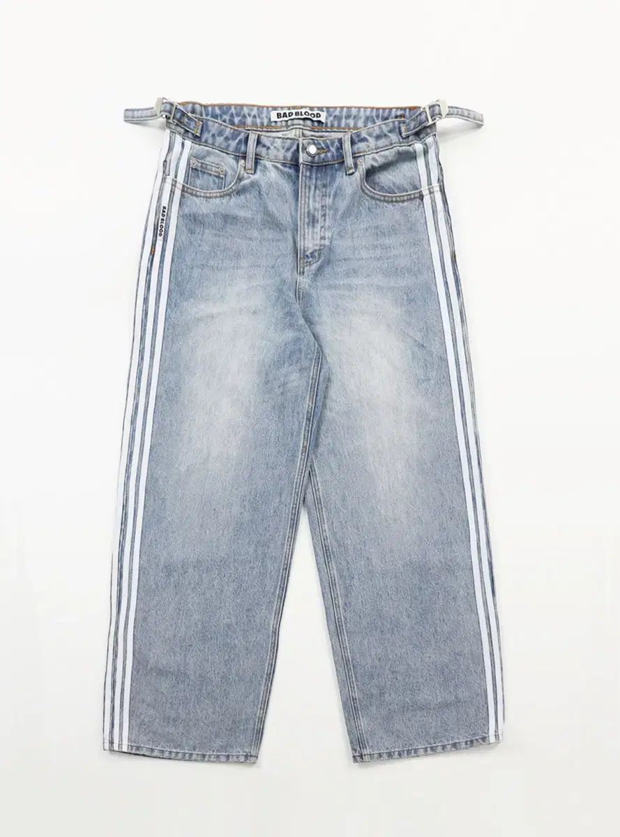 バッドブラッド デニム ビリー トラック ジーン サルエル ブルー L