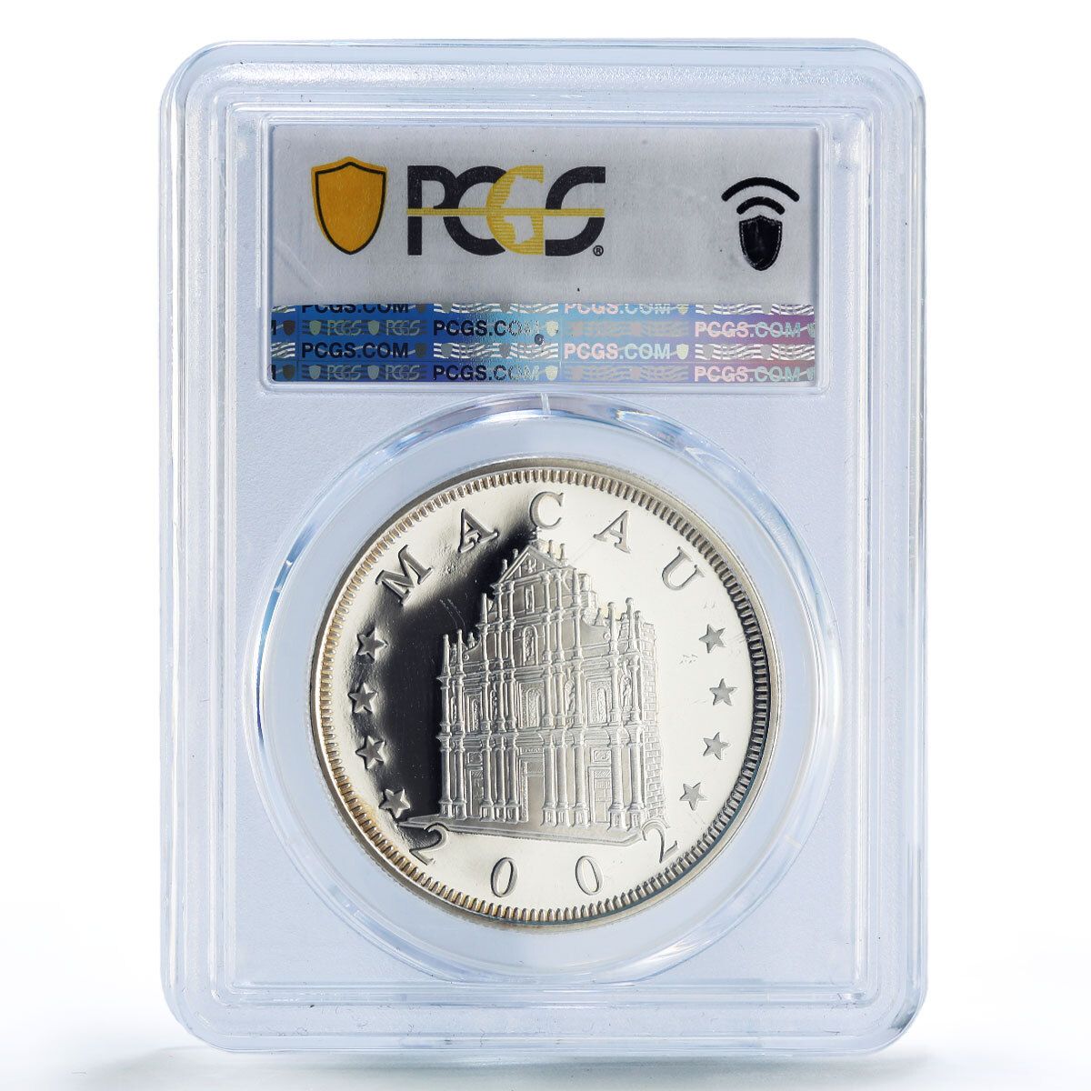 中国マカオ 100パタカ 午年 旧暦 PR68 PCGS 銀貨 2002年 - メルカリ