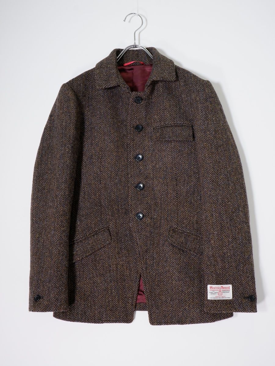 REATS TAILOR ZAZOUS × ハリスツイード ジャケットコート REATS TAILOR ZAZOUS,リーツテーラーザズー,ハリスツイード,Harris