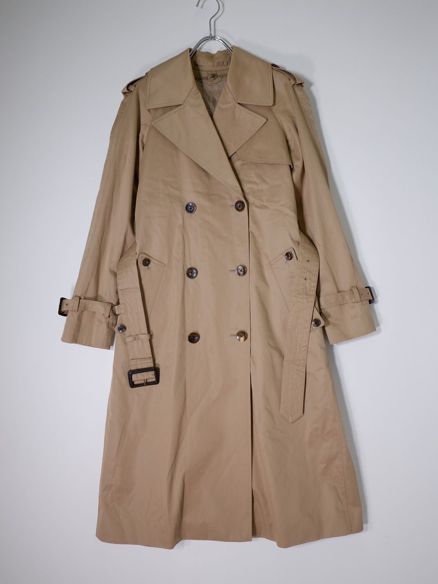 MUSE de Deuxieme Classeミューズ ドゥ ドゥーズィエムクラス TRENCHライナー付き 星柄裏地 コットンギャバトレンチコート 36