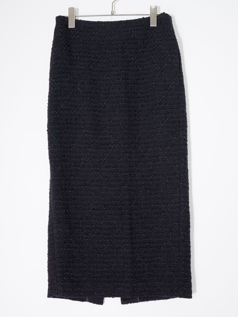 Deuxieme Classeドゥーズィエムクラス 2021 SS COCO tweed No 2ココ ツイード スカート 36