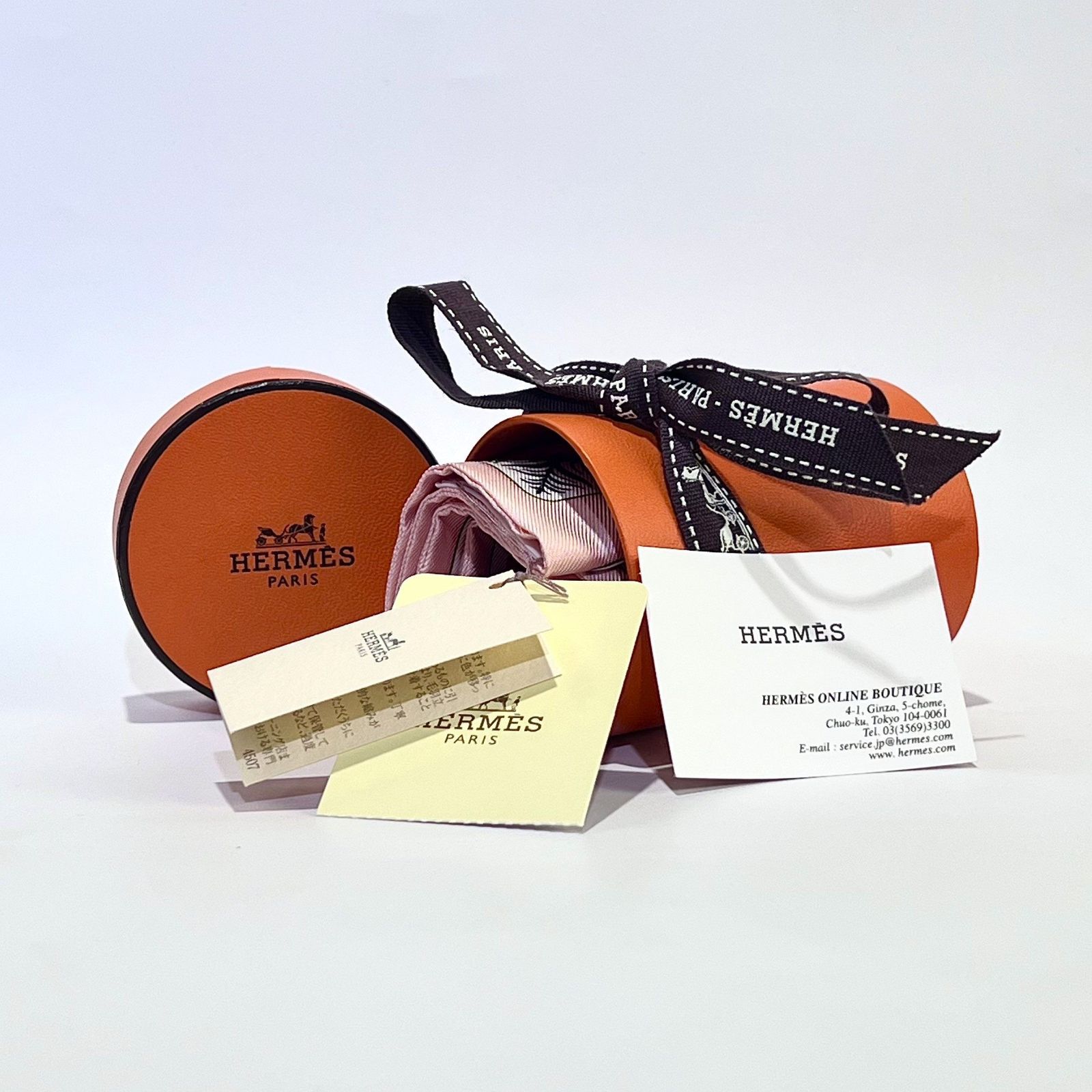 Herms エルメス JEU DE CARTES トランプ柄 ツイリースカーフ