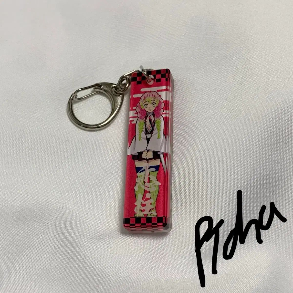 鬼滅の刃 甘露寺蜜璃 アクリルキーホルダー/日本 ポップアップ限定