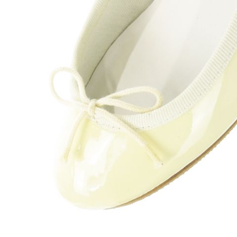 レペット Repetto バレエシューズ エナメル パテント リボンモチーフ
