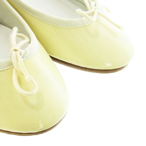 レペット Repetto バレエシューズ エナメル パテント リボンモチーフ