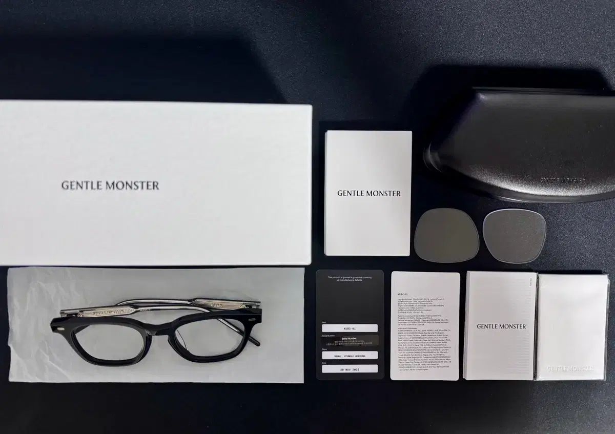 GENTLE MONSTER ジェントルモンスター クボ01 ブラック 完全