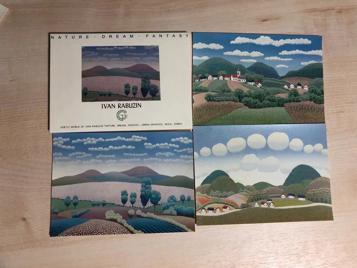 イワン・ラブジン 「花のある家 COTTAGES」 ⁄オリジナルシルク