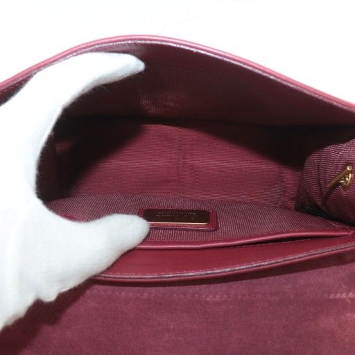 フルラ FURLA ショルダーバッグ レザー ハート スタッズ ロゴ ゴールド