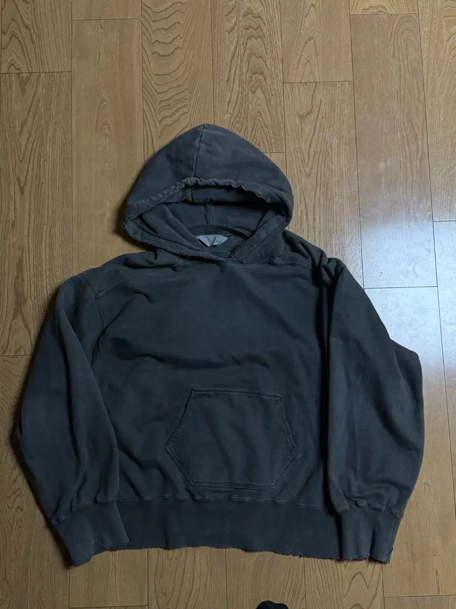 アンセルム ヴィンテージ WHO フーディー Tシャツ ブラック