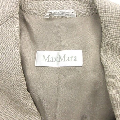マックスマーラ MAX MARA 白タグ テーラードジャケット ブレザー