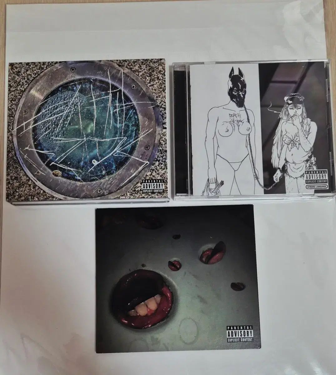 デス グリップ CD 3 オールインワン death grips