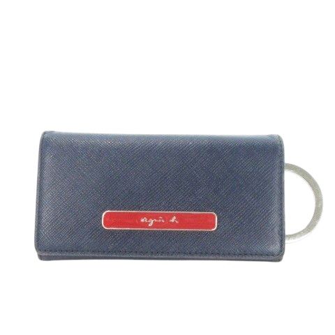 アニエスベー ボヤージュ Agnes b. VOYAGE キーケース 4連 レザー ロゴ