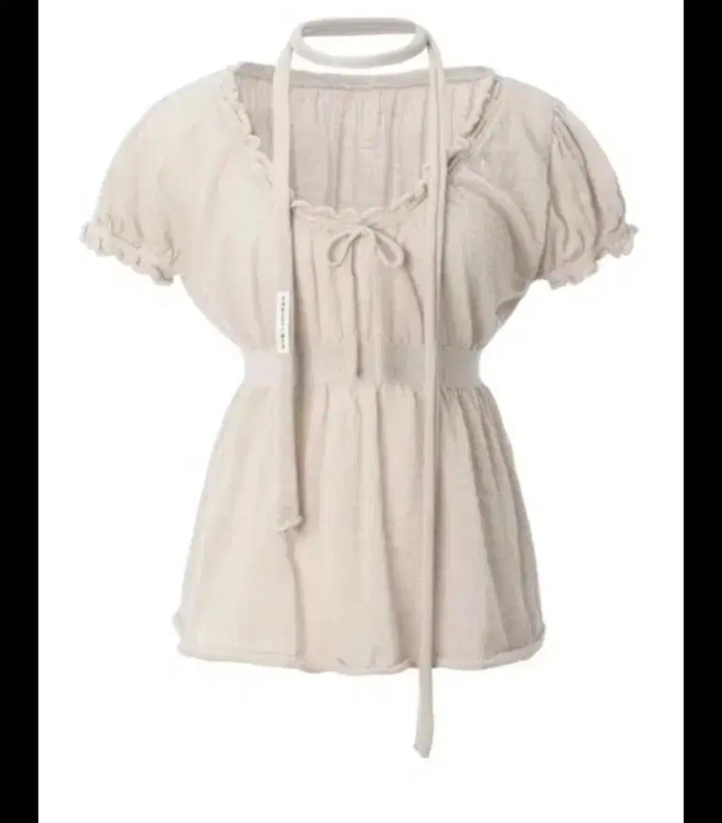 スリータイムズ ベリーパフ トップ ベージュ