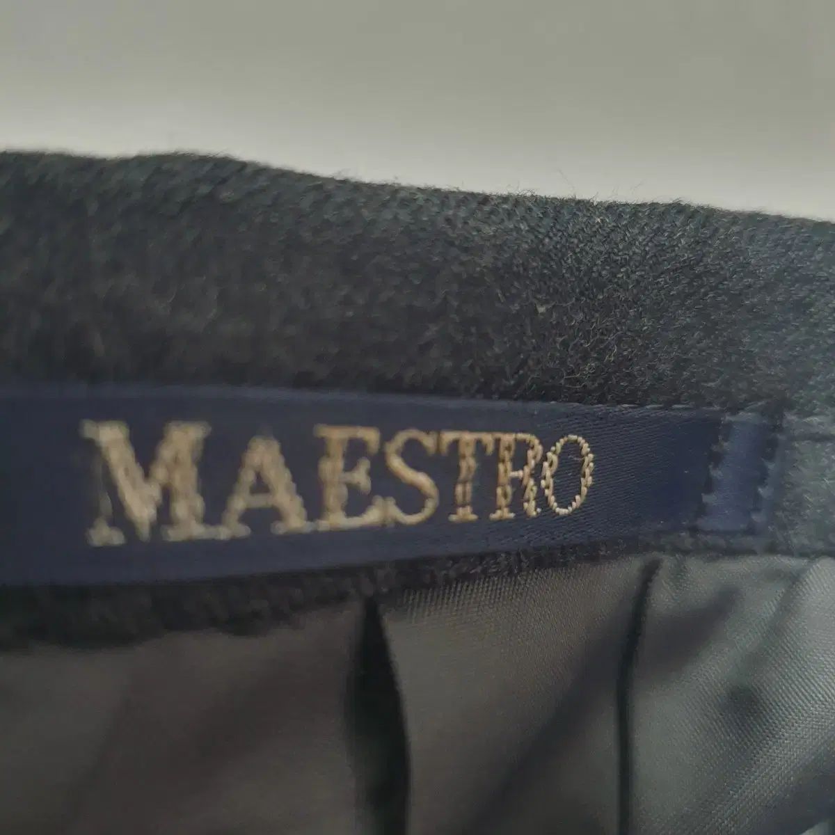 マエストロ ウール100プロ メンズ 冬ハーフコート XL 105