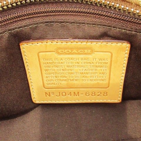 コーチ COACH ハンドバッグ ミニボストン キャンバス レザー 革