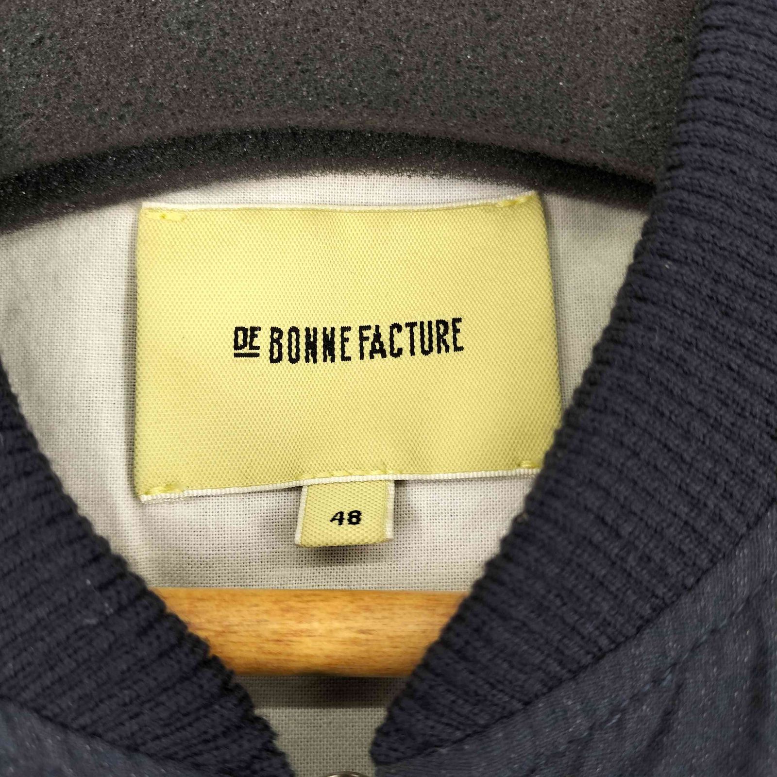 USED古着(ユーズドフルギ) DE BONNE FACTURE ジップアップブルゾン メンズ  48【中古】【ブランド古着バズストア】 ユーズドフルギ USED古着 DE BONNE FACTURE ジップアップブルゾン