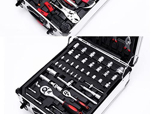  Rikopin リコピン ツールセット 186 P トロリーケース付き 工具箱 工具セット ツールボックス 工具入れ ラチェットレンチ トルクレンチ 工具ボックス アルミケース 97450 cbe その他 キッチン 食器