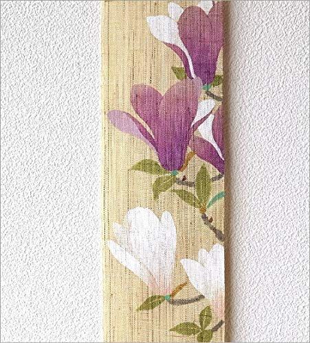  タペストリー おしゃれ 和風 和モダン 麻 縦長 細タペストリー 木蓮 wlj 2442 de 977 a 01 その他 キッチン 食器