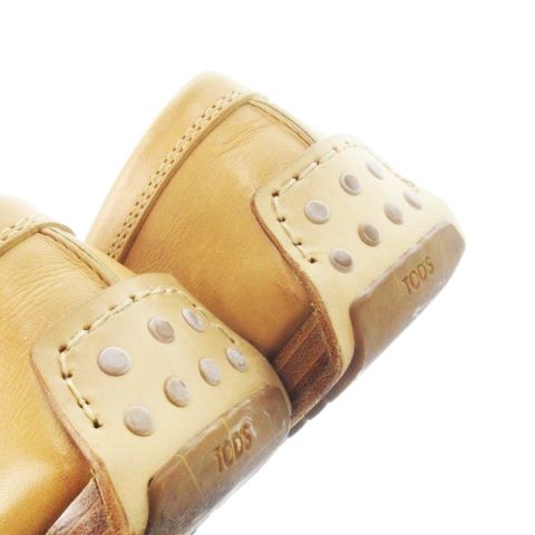 トッズ TOD'S ドライビングシューズ スリッポン モカシン レザー 革