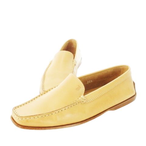 トッズ TOD'S ドライビングシューズ スリッポン モカシン レザー 革