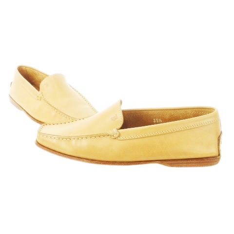 トッズ TOD'S ドライビングシューズ スリッポン モカシン レザー 革