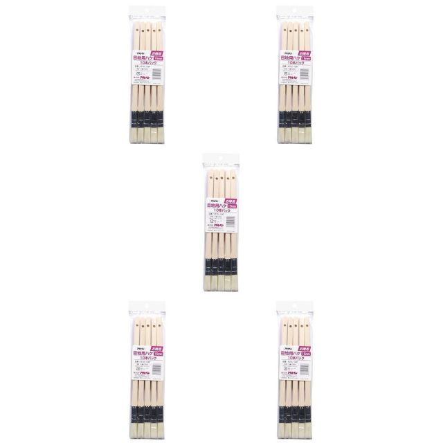 アサヒペン お得用目地用刷毛１０本パック １５ＭＭ Ｍ１５−１０Ｐ 5袋セット