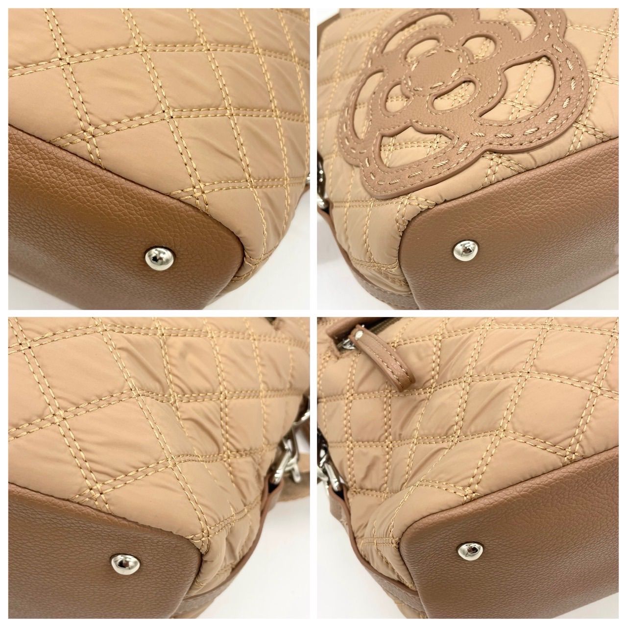 CLATHAS クレイサス 【美品 】2way キルティング トートバッグ 