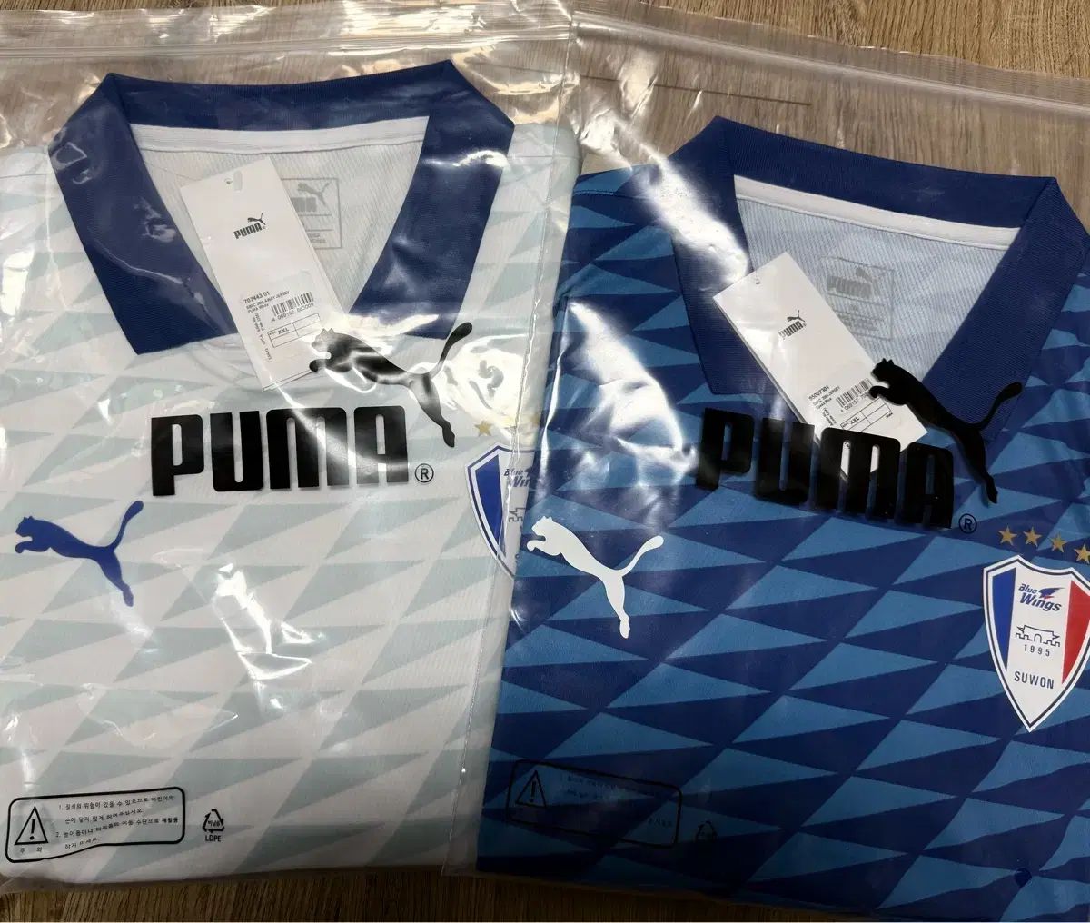 水原三星 レトロ ホーム アウェー 2 XL ノンマーキング